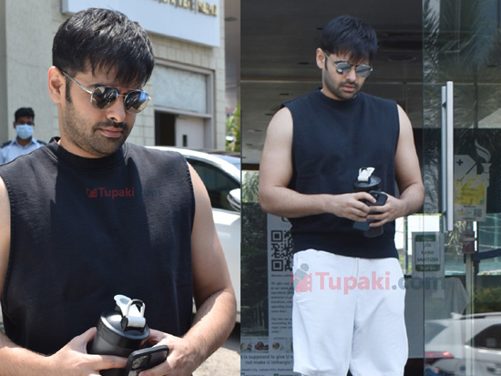 Ram pothineni papped at gym